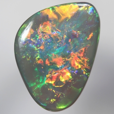 SOLID SEMI BLACK OPAL The brightest 5/5 Flame pattern, top quality. SEE VIDEO